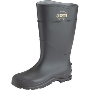 Custom Leathercraft Norcross Servus 16" Waterproof Knee Boots  - Black, Size 11